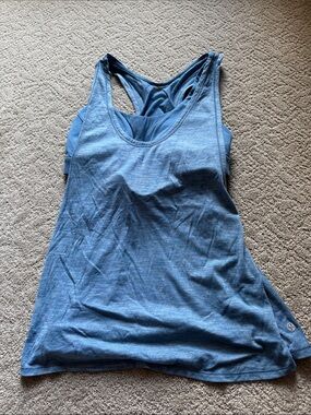 NWOT Lululemon Blue Tank and Bra